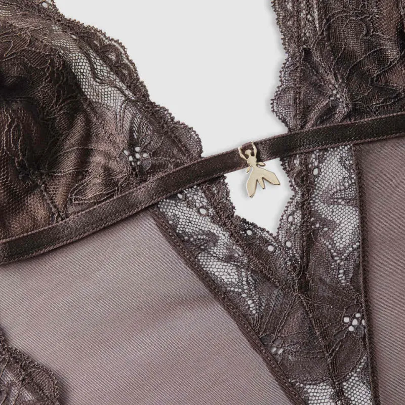 Patrizia Pepe Lace Bodysuit-1