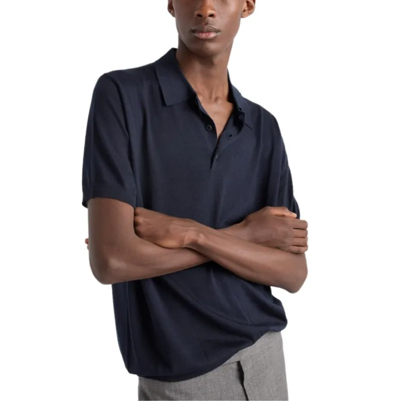 PRADA Knitted Polo Shirt-3