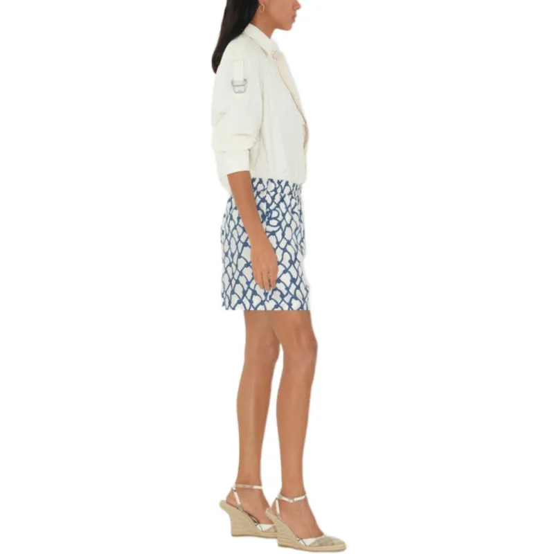 Burberry Knot Silk Shorts-3