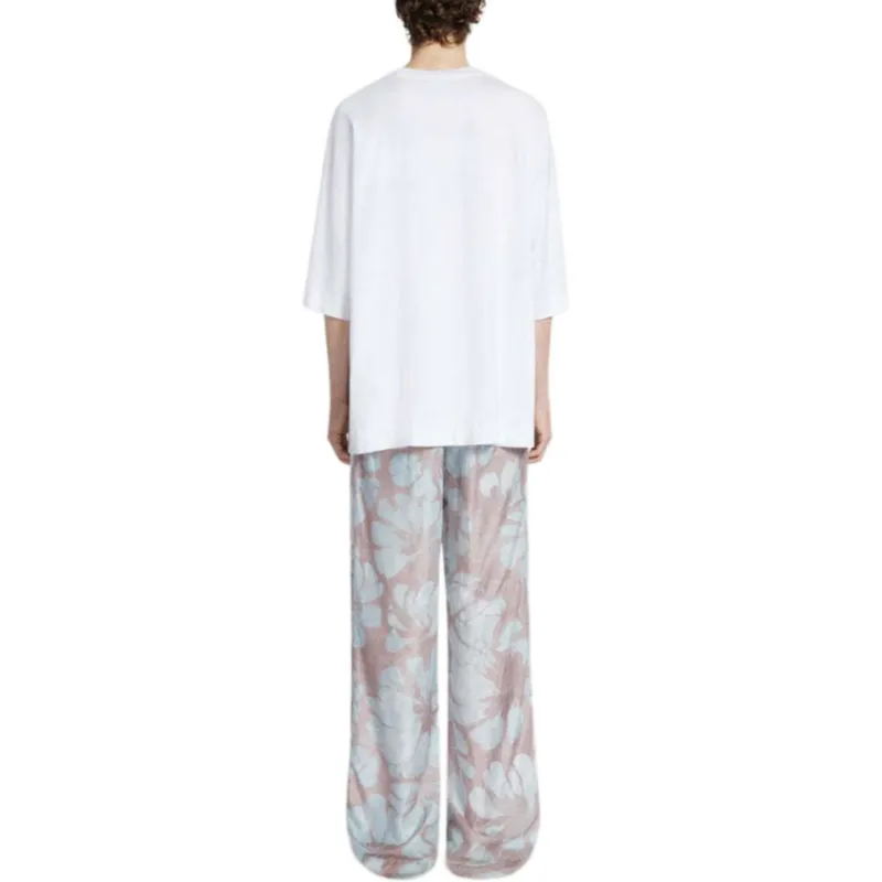 DRIES VAN NOTEN Pattern Printed Crewneck T Shirt-2