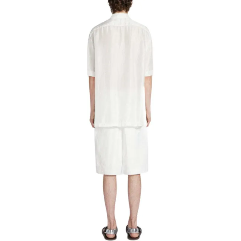 DRIES VAN NOTEN SS25 Shirt Men's Yellow White-2