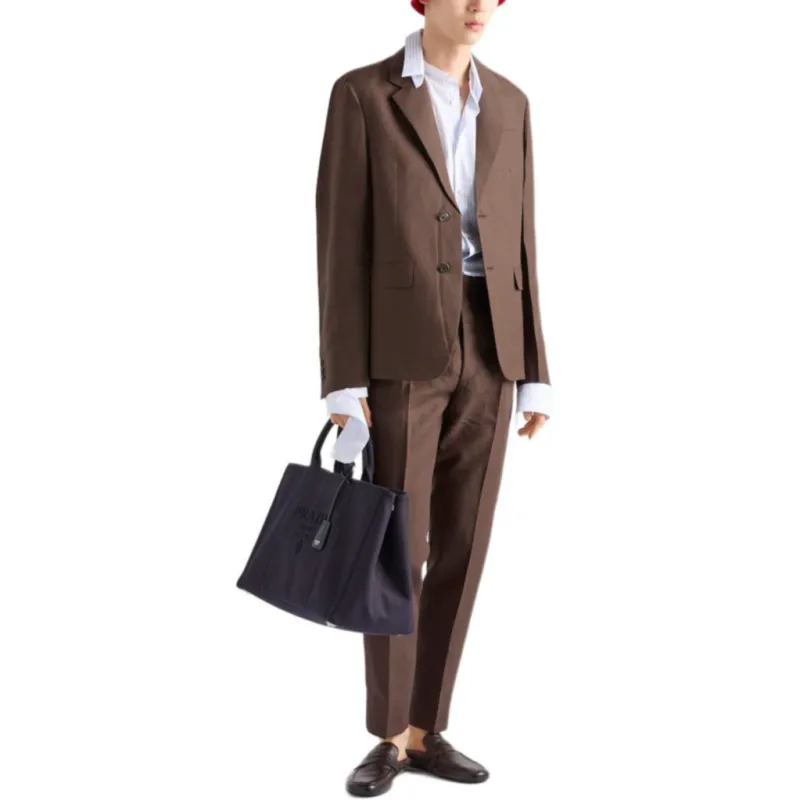 PRADA Casual Pants Men Brown-1