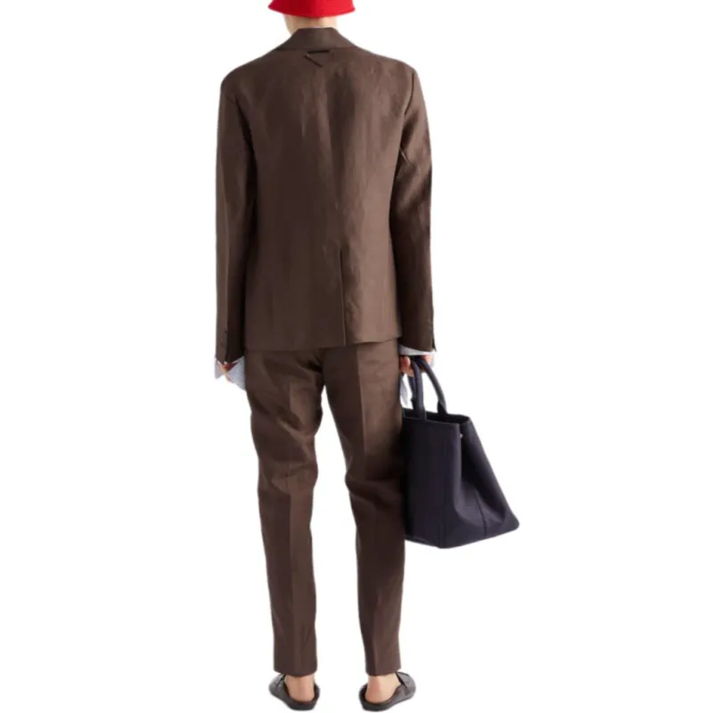 PRADA Casual Pants Men Brown-2