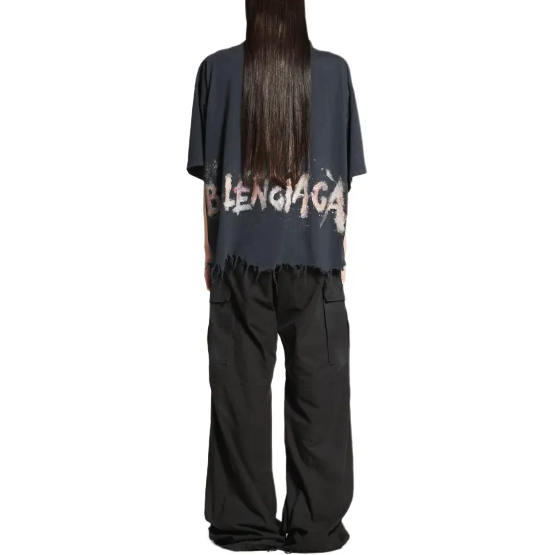 Balenciaga Faded T shirt-3