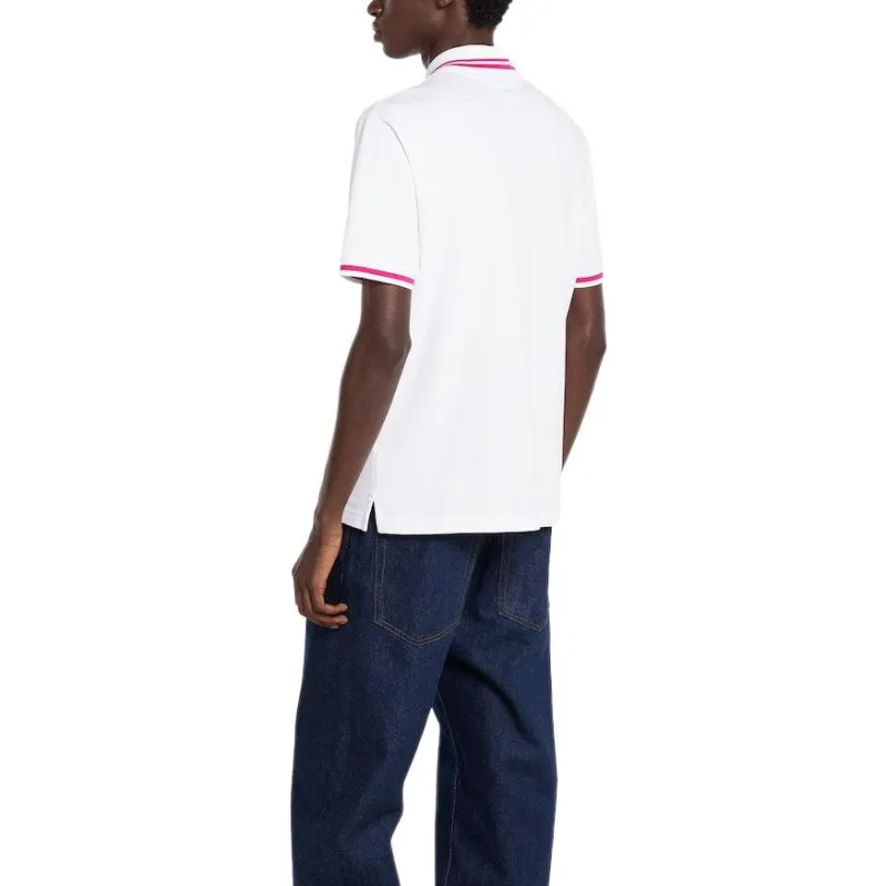 GUCCI FW25 Lido Collection Polo Shirt Men's White-3