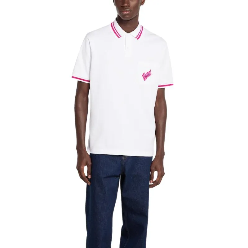 GUCCI FW25 Lido Collection Polo Shirt Men's White-2