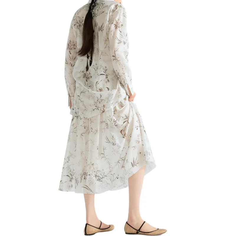 DIOR Casual Long Skirts Women's Multicolor-3