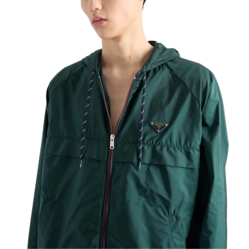 PRADA Jackets & Coats Men's Dark Green-4