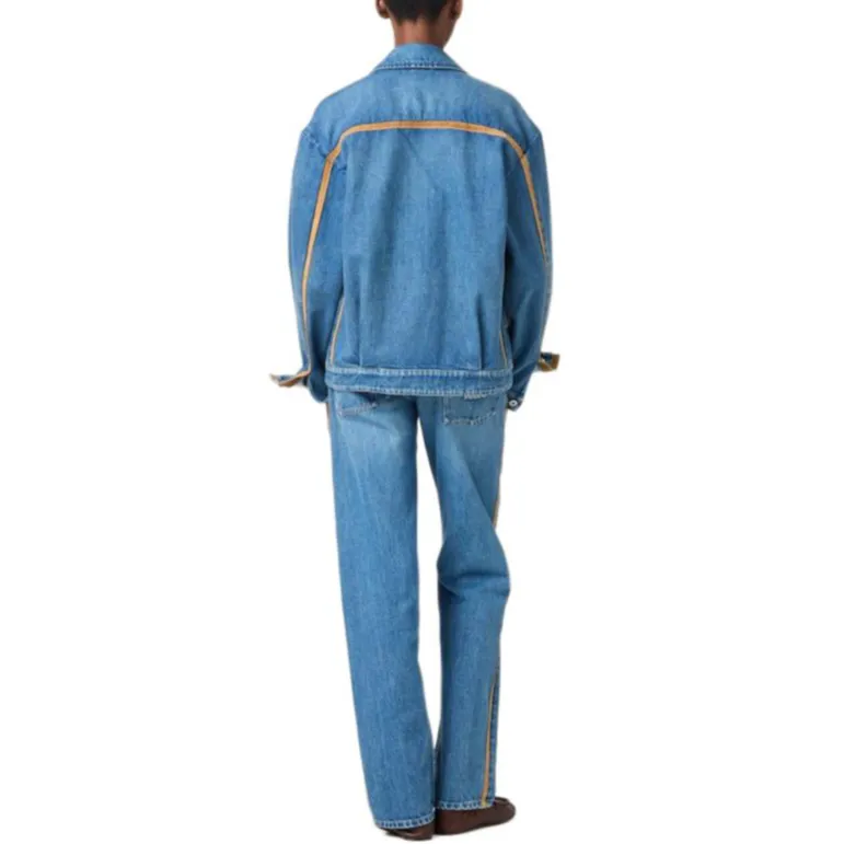 MIU MIU SS25 Jeans Women's Sapphire Blue-1