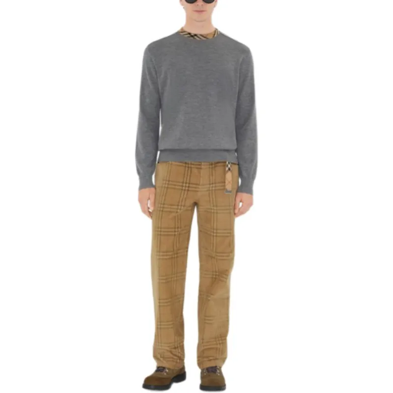 Burberry SS25 Sweater Men's Gray-1