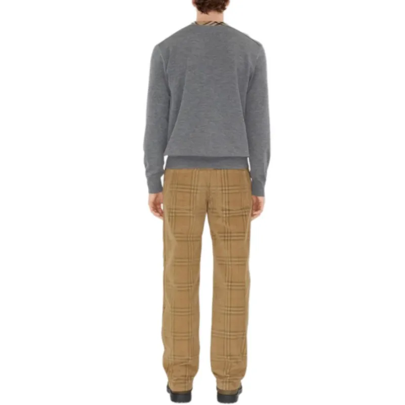 Burberry SS25 Sweater Men's Gray-2