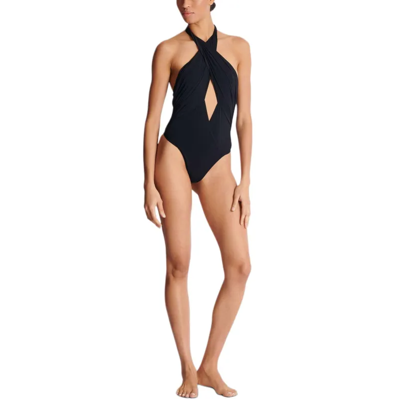 BALMAIN SS25 One piece Swimsuit Women's Black-1