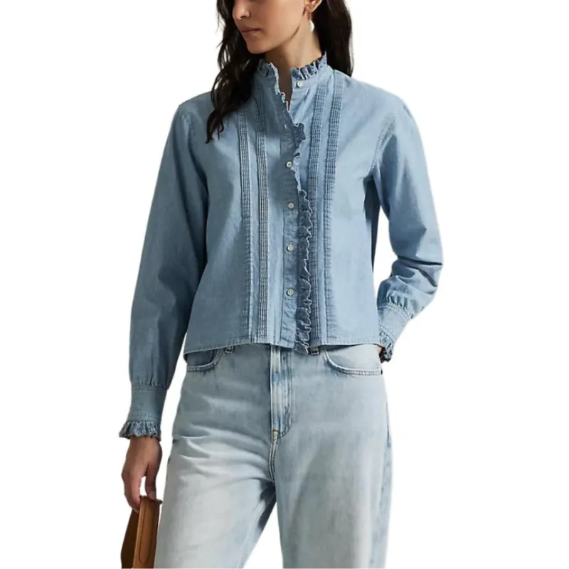 Polo Ralph Lauren SS25 Shirt Women's Blue-2