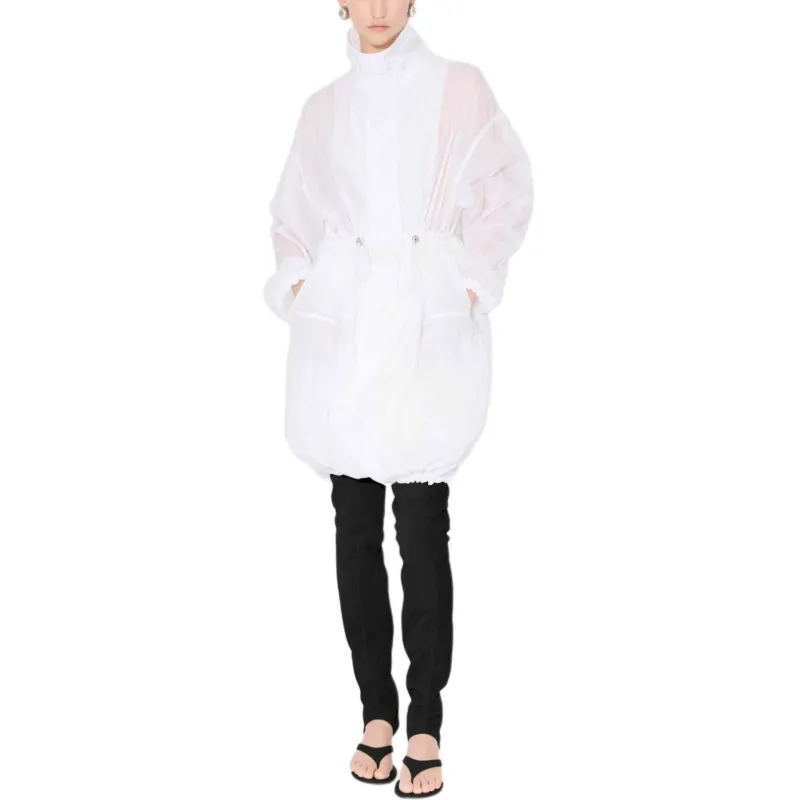 Alaia SS25 Casual Short Skirts Women's White-1