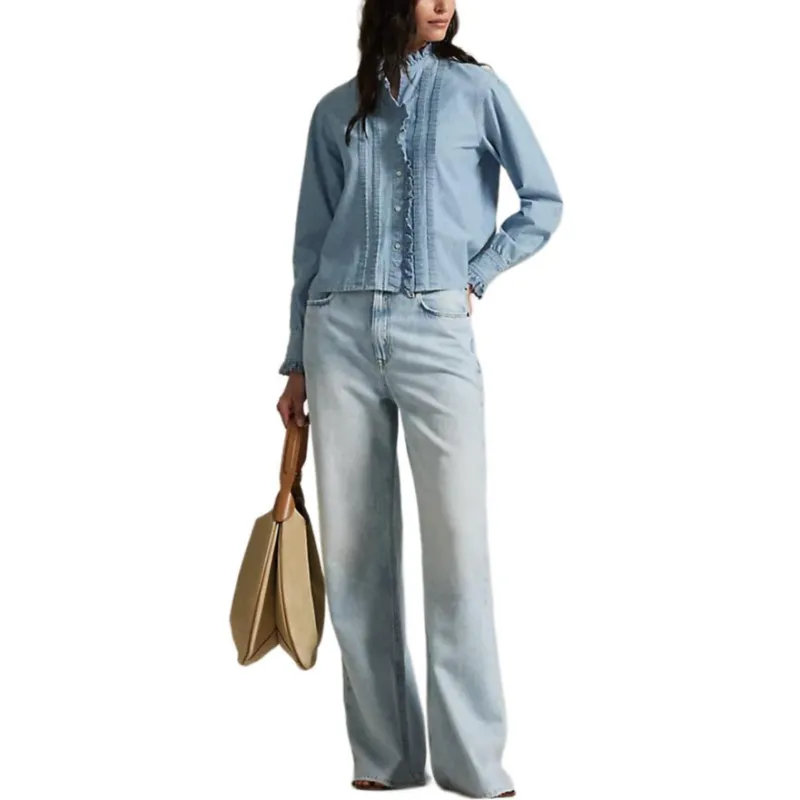 Polo Ralph Lauren SS25 Shirt Women's Blue-1