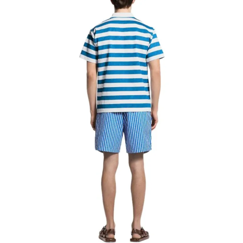LOUIS VUITTON FW25 Polo Shirt Men's Blue White-2