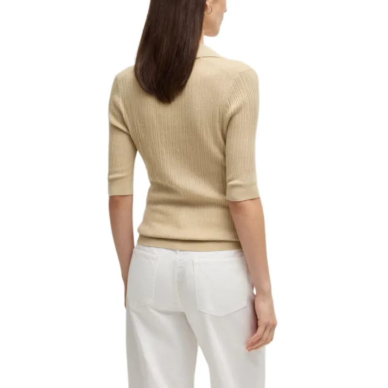 HUGO BOSS Sweater Women's Beige-2
