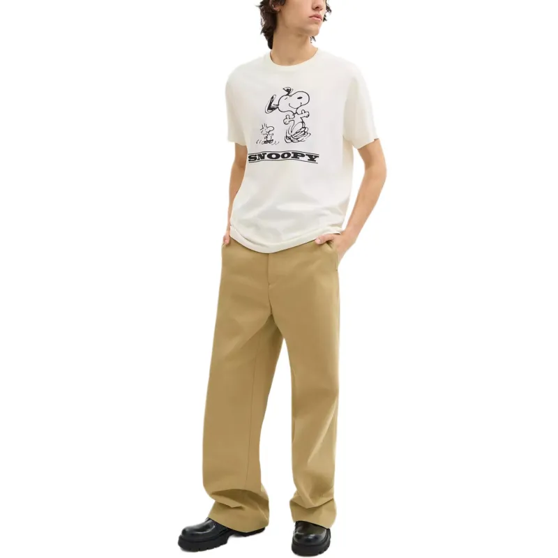 COACH x Peanuts SS25 T Shirt Men's Ivory White-1
