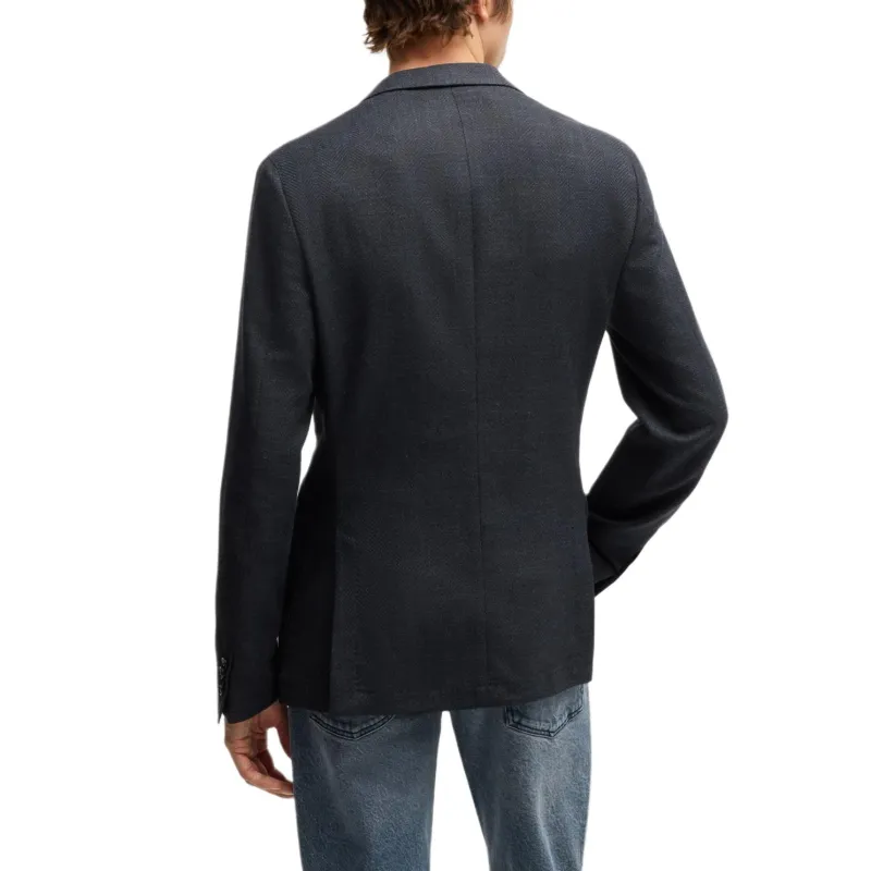 HUGO BOSS Herringbone Blazer-3