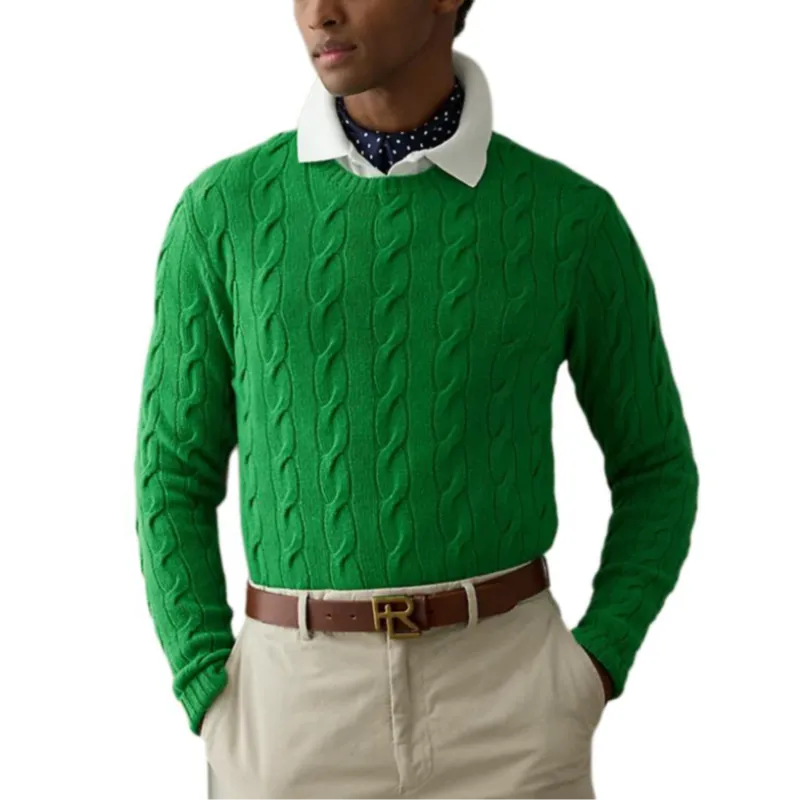Ralph Lauren Purple Label Cashmere Sweater Men's Green-1