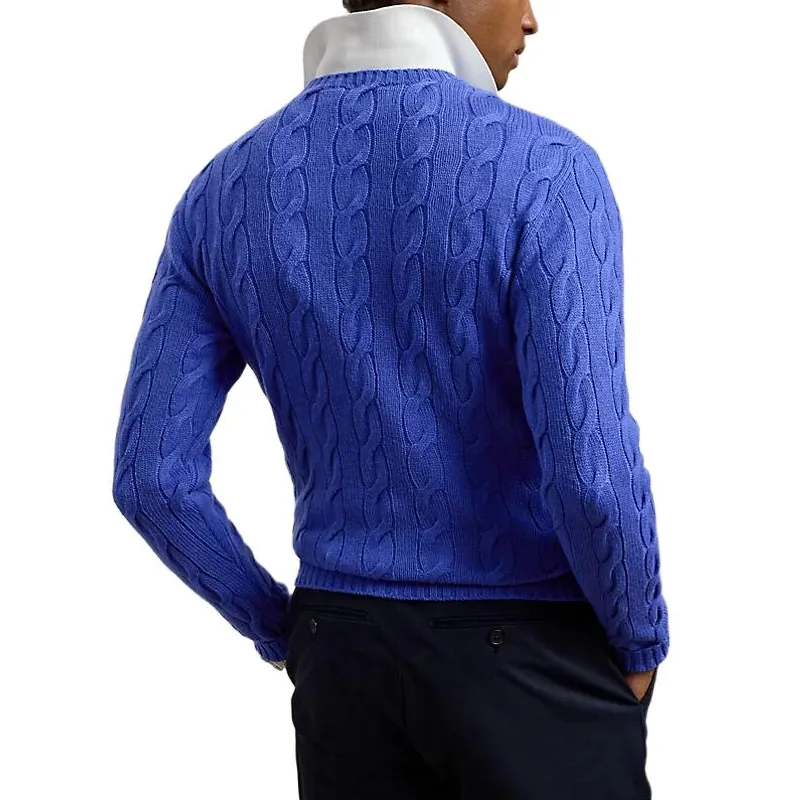 Ralph Lauren Purple Label Cashmere Sweater Men's Blue-4