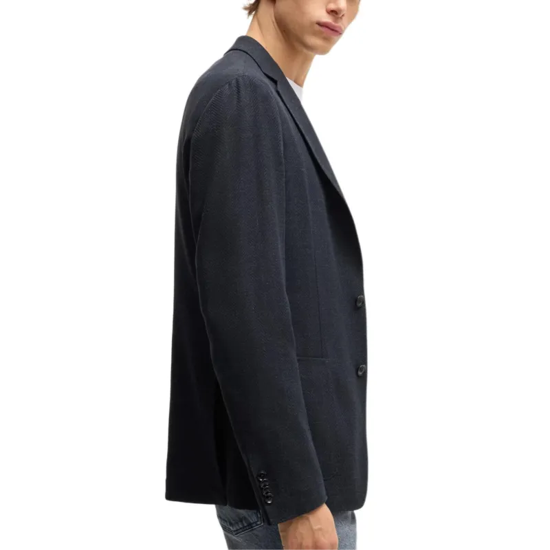HUGO BOSS Herringbone Blazer-4