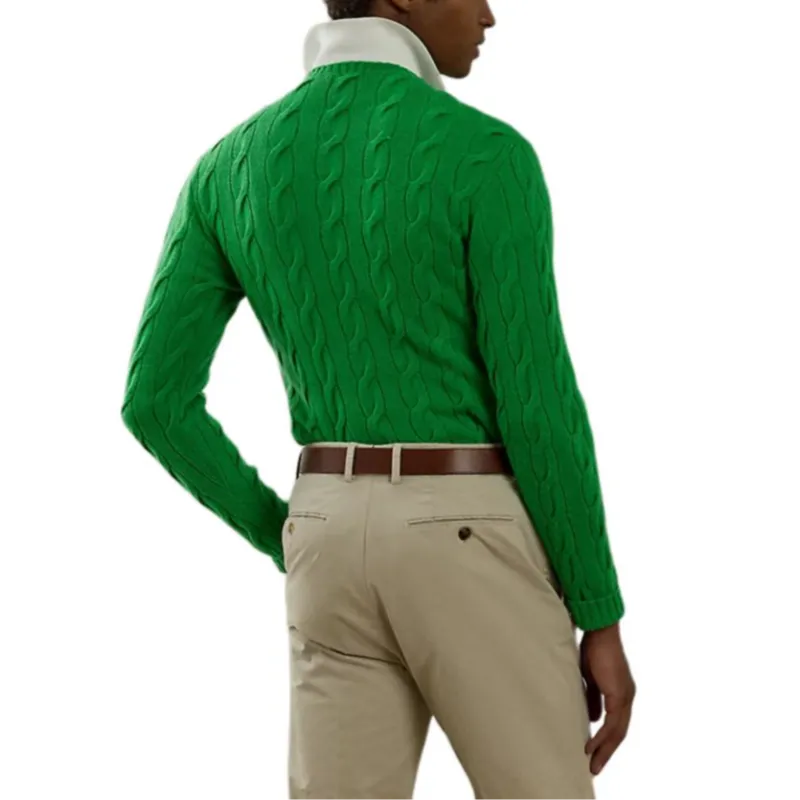 Ralph Lauren Purple Label Cashmere Sweater Men's Green-2