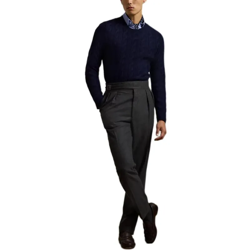 Ralph Lauren Purple Label Cashmere Sweater Men's Dark Blue-1