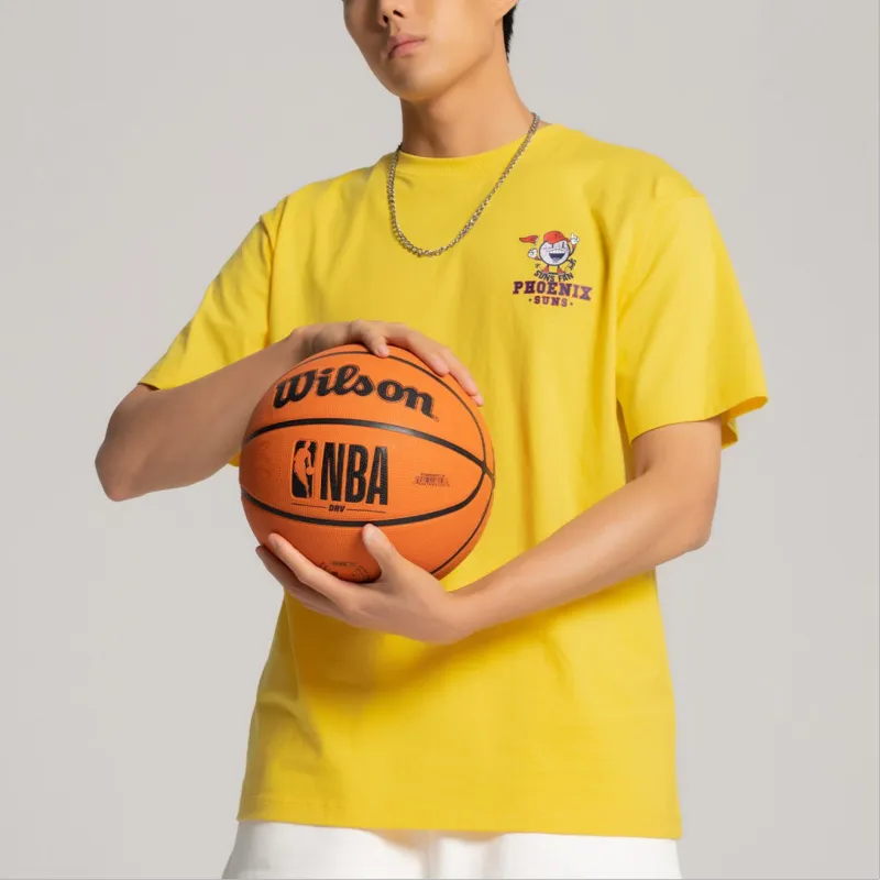 NBA Sun Team T Shirt Unisex Yellow-2