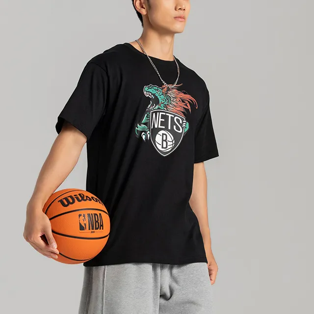 NBA Brooklyn Nets T Shirt Unisex Black-2
