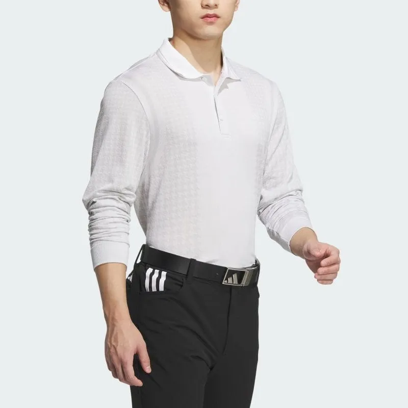 Adidas PRIMEKNIT Polo Shirt Men's White-3