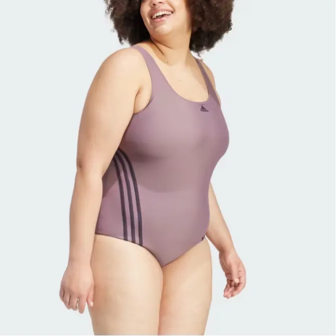 Adidas SportswearSwim One-piece Swimsuit Women's Rose Brown-4