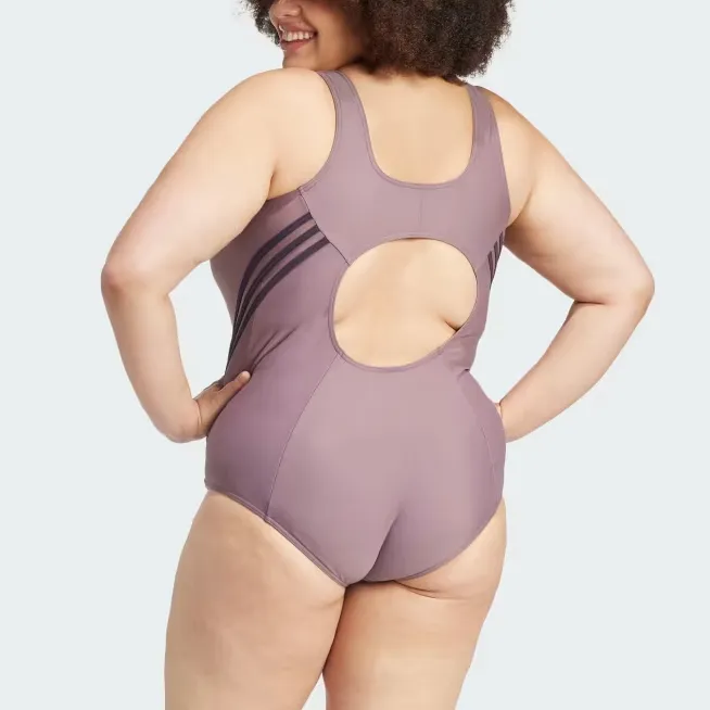 Adidas SportswearSwim One-piece Swimsuit Women's Rose Brown-3