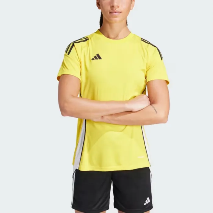Adidas Tiro 24 Soccer Jerseys Women's Yellow-1