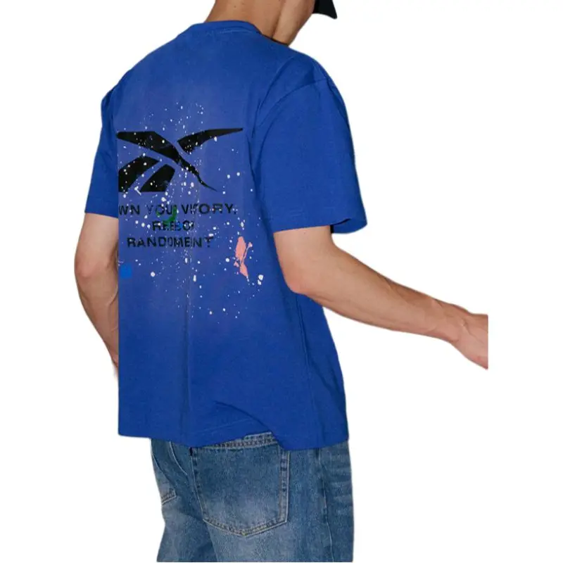 Reebok T Shirt Unisex Royal Blue-2