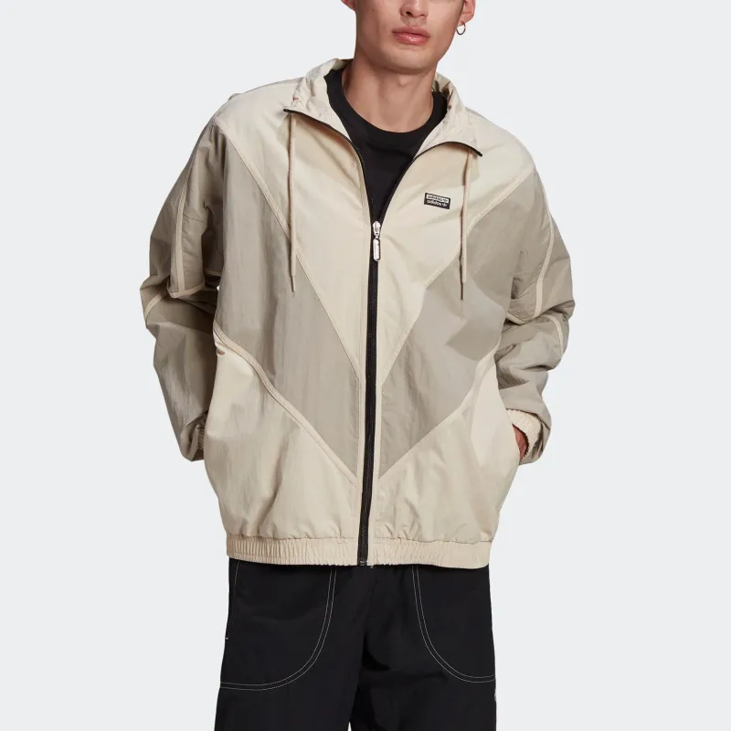 Adidas Originals RYV V Line Track Jacket Men's Gray-1