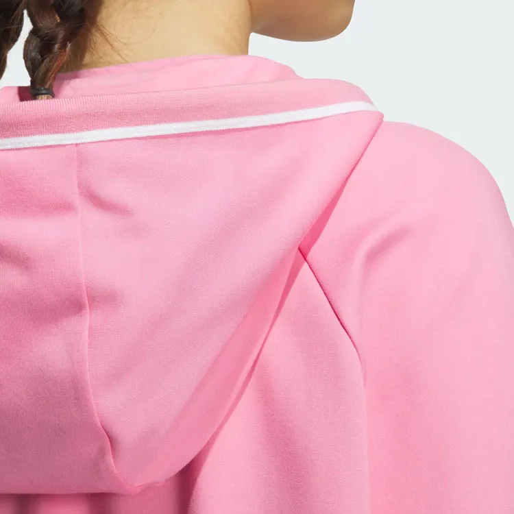 Adidas Verbiage Crop Jacket Jackets Coats Women's Blessing Pink-3