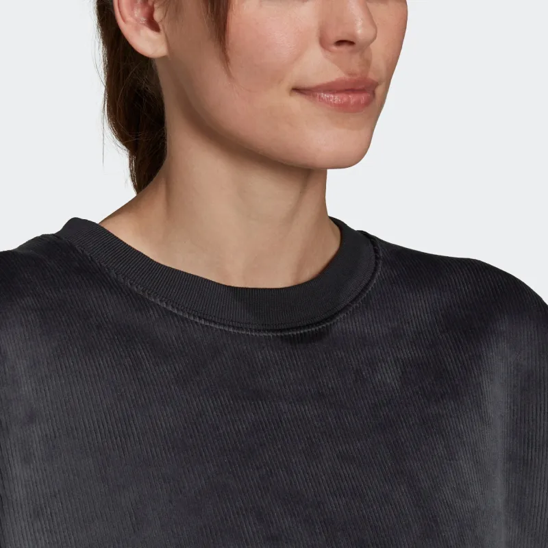 Adidas Sweatshirt Women's Black-4