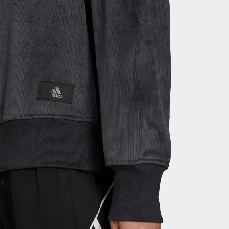 Adidas Sweatshirt Women's Black-5