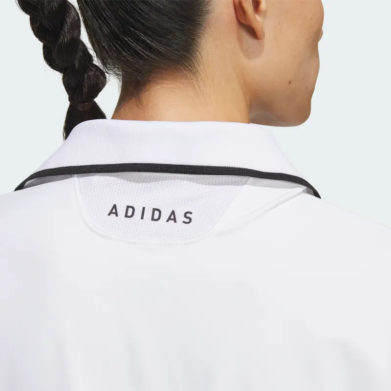 Adidas Aeroready Short Sleeve Polo Shirt Polo Shirt Women's White-3