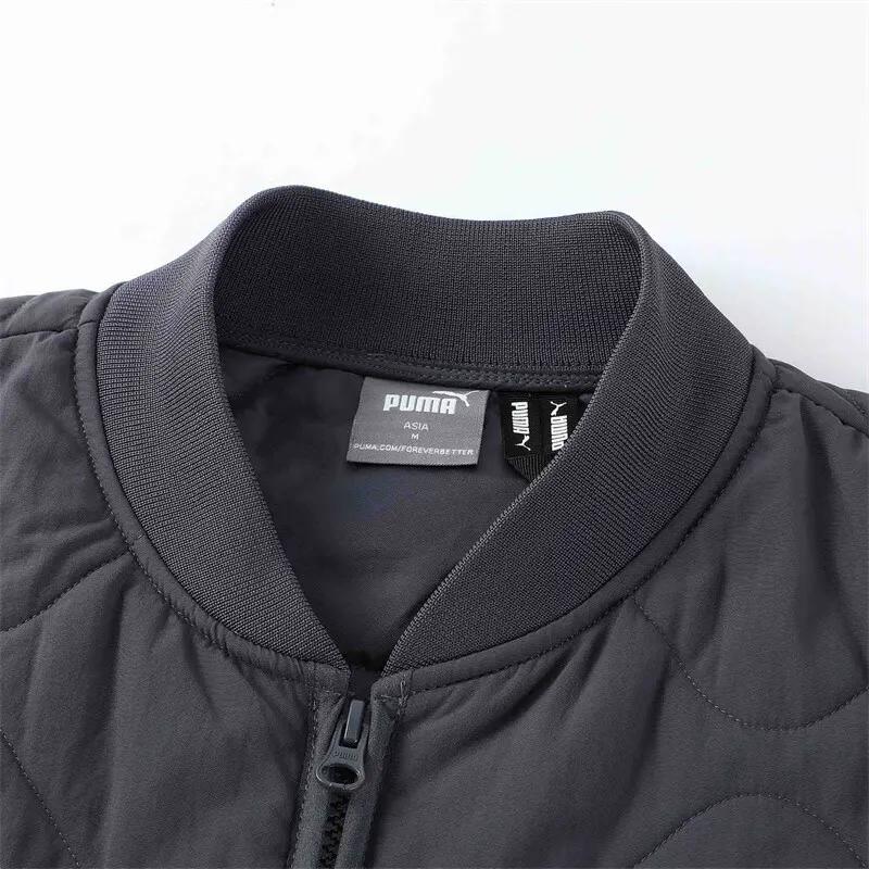 PUMA LIGHTWEIGHT PADDED Jackets Coats Men's Galaxy Gray-5