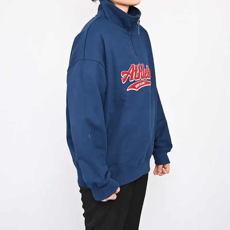 New Balance Sports And Leisure Sweatshirt Men's Blue-4