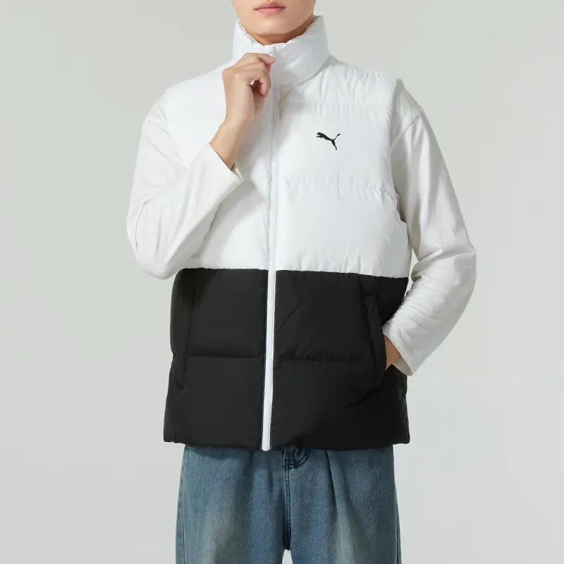 PUMA Vests Men Black White-1