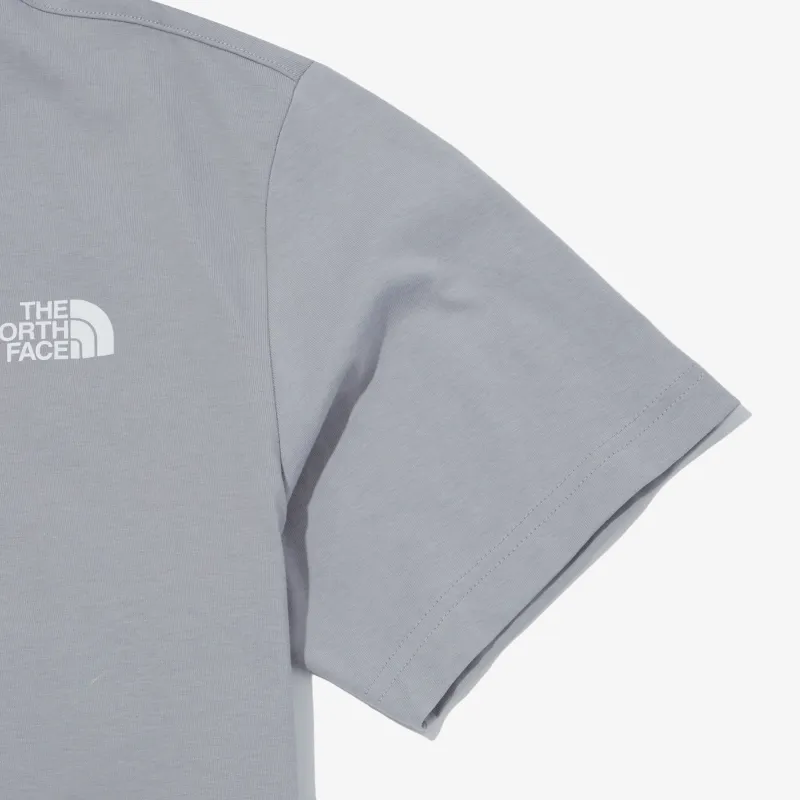 THE NORTH FACE Cashew Flower Collection T Shirt Unisex Light Gray-3