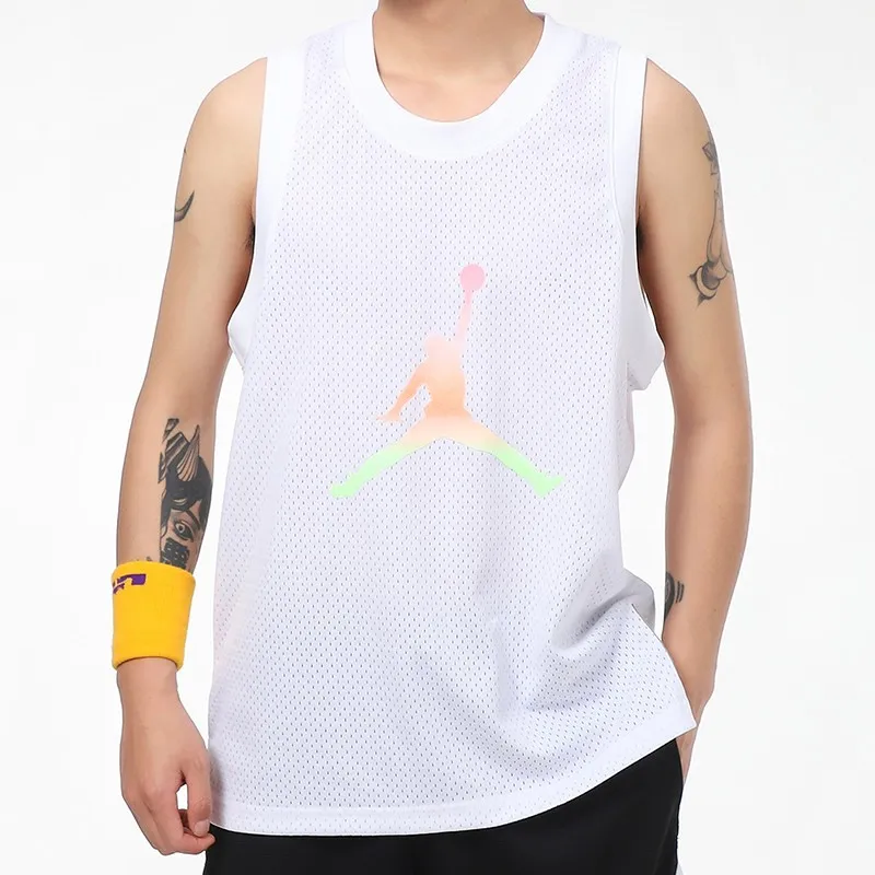 Jordan Tank Tops Men White-3
