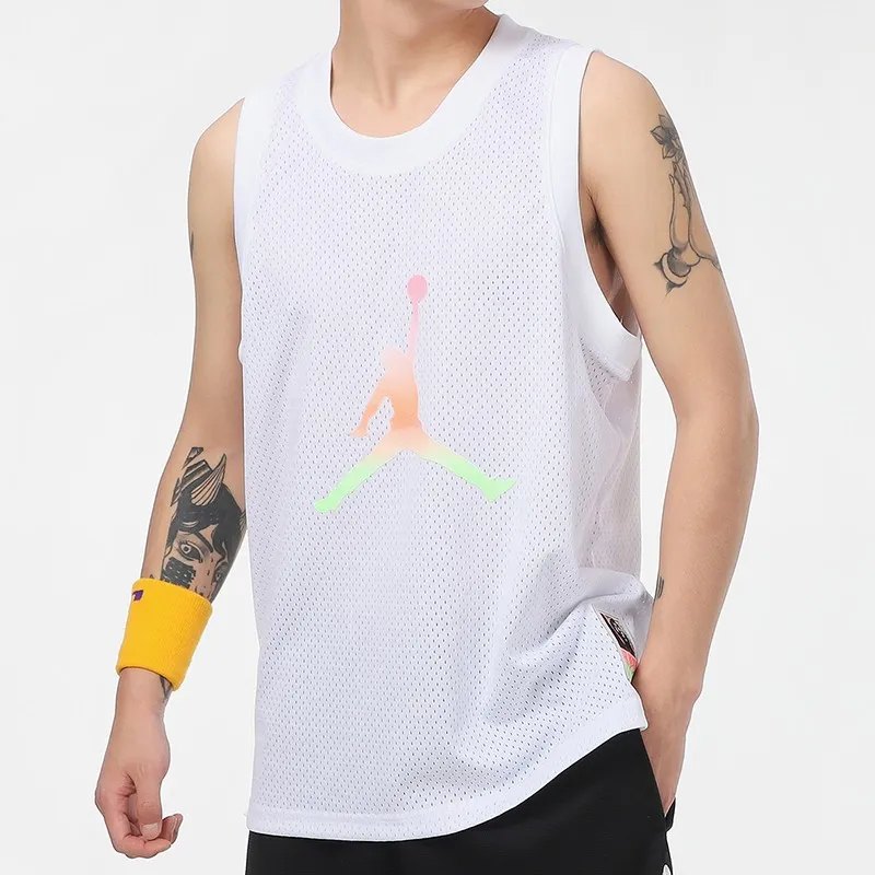 Jordan Tank Tops Men White-2