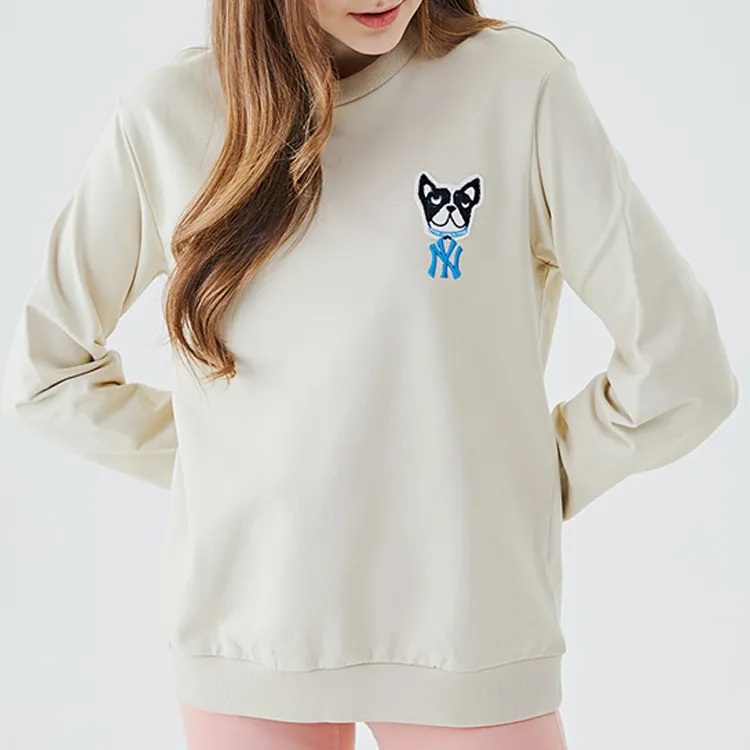 MLB Sweatshirts Unisex Khaki-2