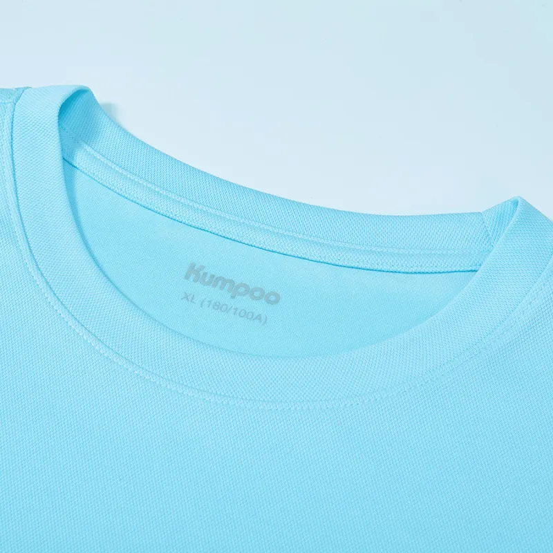KUMPOO Nebula Series Badminton Jersey Unisex Light Blue-2