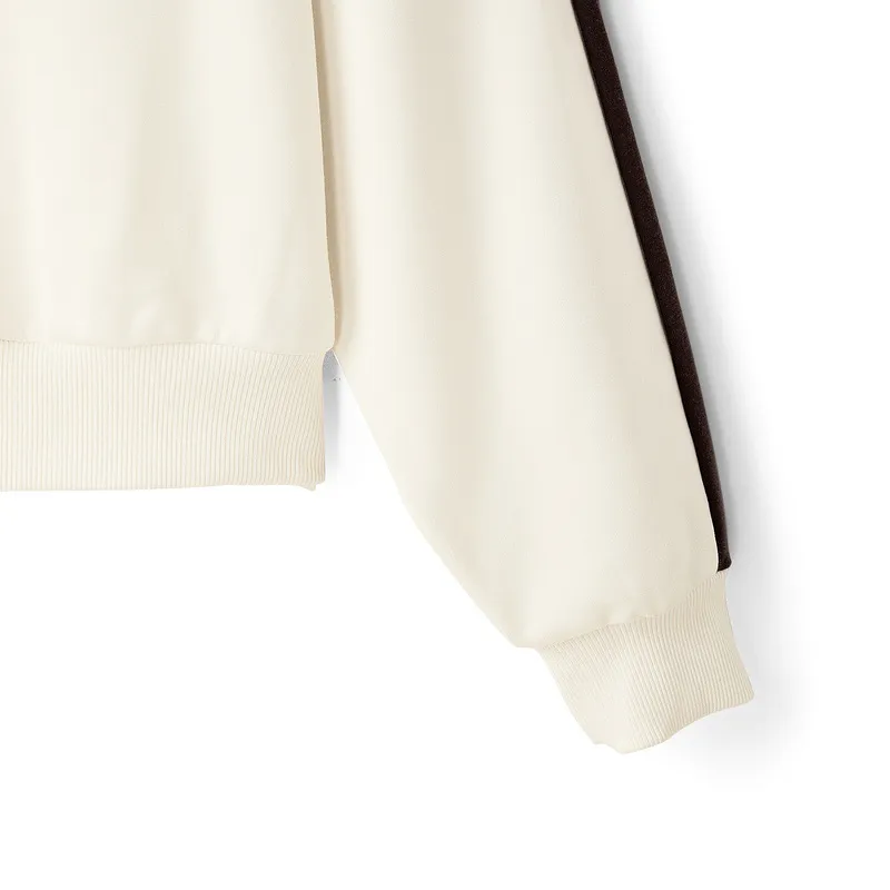 Skechers Mountain And Wild Outdoor Series FW24 Sweatshirt Women's Egg White-4