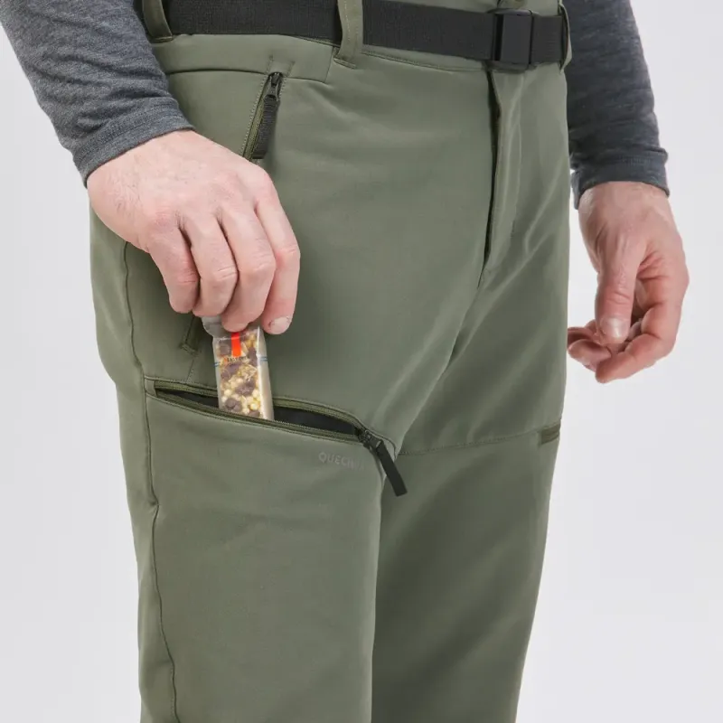 DECATHLON SH500 Casual Pants Men's Khaki Gray-5